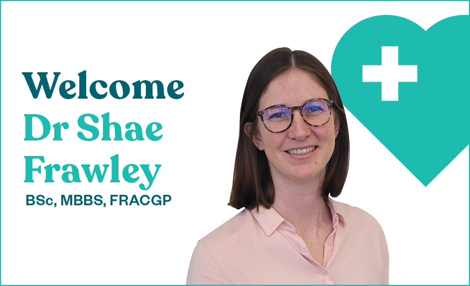 Welcome Dr Shae